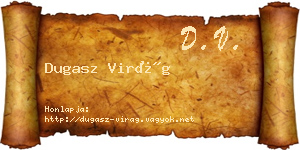 Dugasz Virág névjegykártya